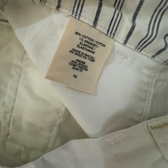 Gap Y2K White Low Rise Flared Pants Size 10 - Picture 6 of 7